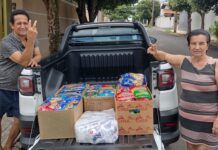Dona Eva e seu Rubens: mais doações para a Santa Casa