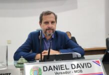 Daniel David pede implantação de estacionamento em 45º em avenidas no Pozzobon