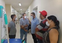 Vereadores conhecem reforma da Ala F da Santa Casa