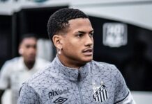 Santos recebe proposta de 12 milhões de euros do Flamengo por Ângelo