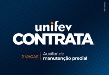 Unifev contrata auxiliar de manutenção predial