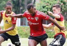 Titulares do São Paulo iniciam a preparação para última rodada da fase de grupos do Paulistão