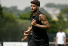 Yuri Alberto tranquiliza torcida do Corinthians: “O tornozelo está ficando muito melhor”