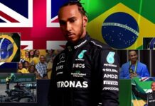 Hamilton lidera Mercedes com toque brasileiro honorário na F1 2023