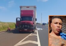 Jovem morre após ser atingido por caminhão na Euclides da Cunha