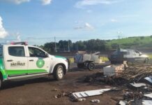 Polícia Ambiental flagra descarte irregular de lixo em Fernandópolis