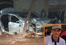 Acidente em Riolândia mata adolescente e deixa quatro feridos