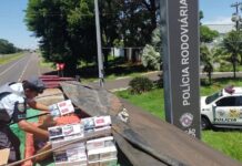 Caminhoneiro é preso com 200 mil maços de cigarros contrabandeados em rodovia de Penápolis