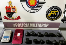 Polícia Militar prende traficante com drogas em Votuporanga