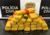 Polícia Civil prende dupla com 26 kg de maconha em Jales