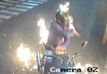 Polícia identifica ‘motoqueiro fantasma’ que ateou fogo a loja em Rio Preto