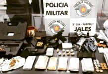 Homem é preso com drogas e arma de fogo em Jales