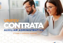 Unifev abre processo seletivo para contratação de auxiliar administrativo