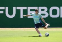 Piquerez inicia transição física, e Palmeiras se reapresenta de olho na estreia do Brasileirão