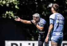 Santos deve repetir escalação contra o América-MG