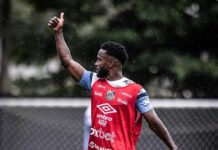 Mendoza fica à disposição para a estreia no Campeonato Brasileiro