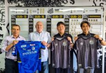 Santos anuncia parceria com clube japonês para intercâmbio esportivo e cultural