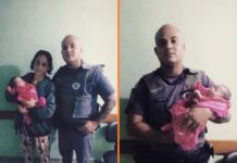 Policiais militares salvam bebê engasgada em Riolândia