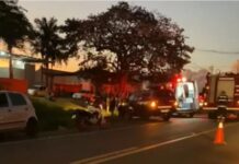 Idosa morre após batida entre carro e moto em rodovia de Rio Preto