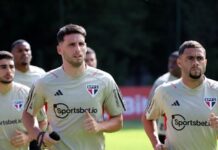 São Paulo não terá Erison na estreia do Brasileirão