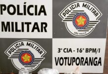 PM prende homem por tráfico com variedade de drogas em Votuporanga