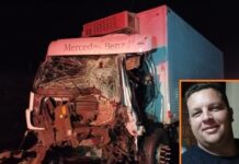 Motorista morre após batida entre caminhão e bitrem em Votuporanga