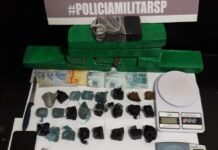 PM prende dupla e apreende 5 kg de maconha em Votuporanga