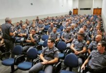 PM realiza reunião de instrução para atendimento de crise em escolas