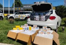 Homem é preso com 2,5 mil maços de cigarros contrabandeados em rodovia de Santópolis do Aguapeí