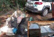 Dupla é autuada por pescar com 1,3 mil metros de redes de emalhar