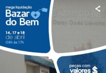 Bazar do Bem realiza megaliquidação