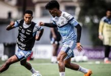Titulares aprimoram parte técnica em preparação do Santos para jogo contra o Vasco