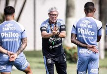 Marcos Leonardo evolui em recuperação; Odair comanda trabalho tático