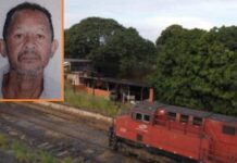Homem morre após ser atropelado por trem em Tanabi