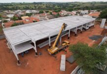 Obras de escola no Colinas atinge 35% de conclusão