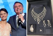 Joias dadas a Bolsonaro valem R$ 5,1 milhões, diz PF