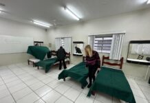 Prefeitura adapta espaço no CEC para acolher moradores de rua durante as noites e dias de frio