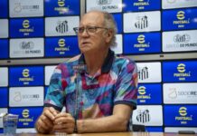 Falcão garante permanência de Odair Hellmann no Santos: “Demitir seria um equívoco”