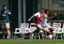 Palmeiras volta aos treinos em preparação para o clássico contra o São Paulo