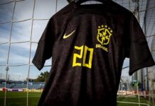 Brasil usará uniforme preto pela primeira vez na história em ato contra racismo