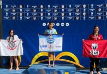 Natação: Jéssica Chaves é campeã paulista juvenil