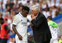 CBF estreita laços com Vini Jr e tem trunfo em contatos por Ancelotti