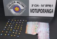 Homem é preso por tráfico de drogas na zona sul de Votuporanga
