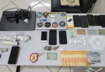 Polícia Civil faz operação contra o tráfico de drogas em Urânia