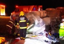 Motorista morre após caminhão tombar na Rodovia Marechal Rondon em Castilho