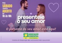 Sábado dos namorados tem comércio aberto até 18h