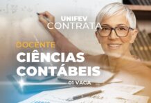 Unifev contrata professor de Ciências Contábeis