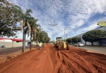 Revitalização da Avenida Emílio Arroyo Hernandes avança para mais uma etapa