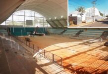 Com apoio de Carlão Pignatari, reforma do ginásio de Jales avança