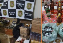 Polícia Civil fecha fábrica clandestina de bebidas em Votuporanga